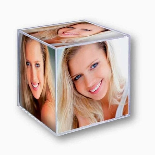 Cubo porta fotos